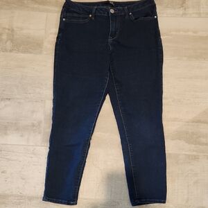 1822 Denim Midnight Blue Cropped Jeans
